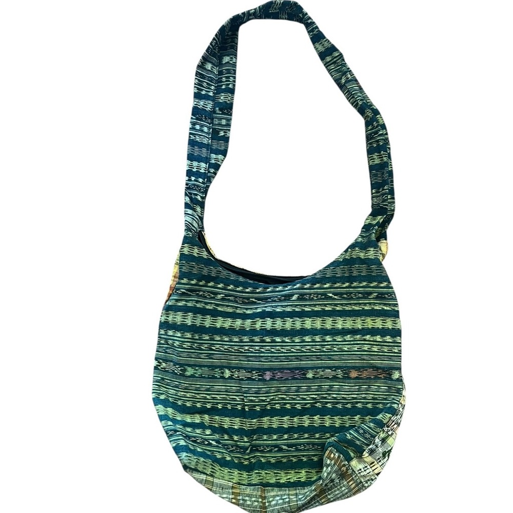 Vibrant Adjustable Patchwork Embroidery Boho Bag … - image 4